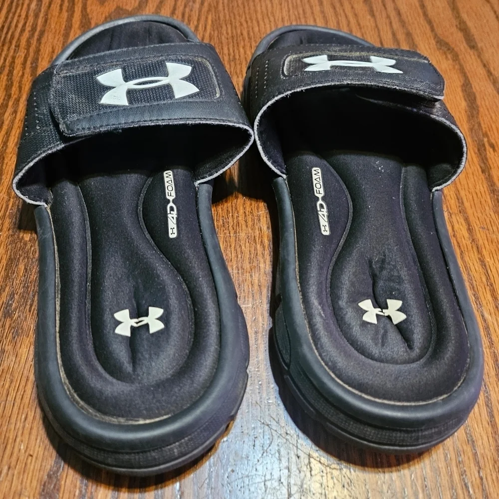 Under Armour 4D Foam Youth Slides